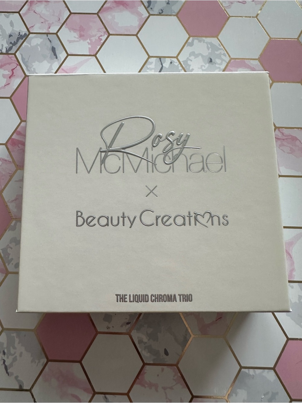 The Beauty Creations Rosy McMichael Liquid Chrome Eyeshadow Trio